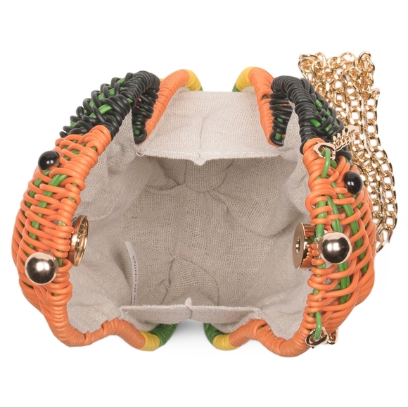 Vibrant Parrot Clutch Handbag